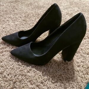 Madden Girl Classic Black Heels